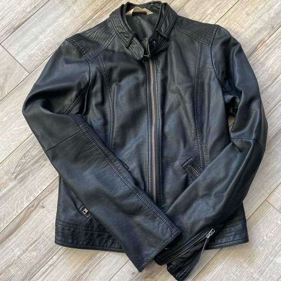Hollister Jackets & Blazers - Hollister - Faux Leather Jacket